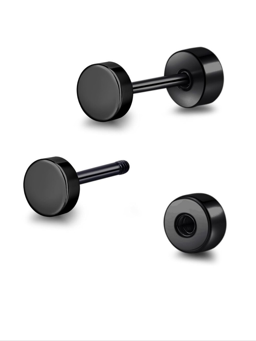 Small Screw Back Earrings